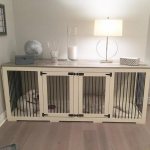 do-it-yourself dog cage for an apartment