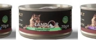 Обзор влажного корма Landor